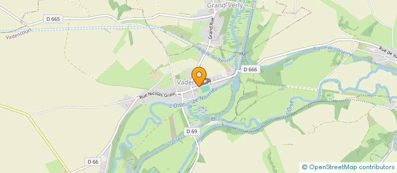 localisation de l'entreprise LES VIOLINES DE VADENCOURT  VADENCOURT