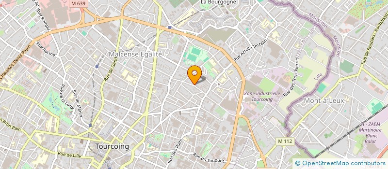 localisation de l'entreprise LES VIOLONS DE MONSIEUR  TOURCOING