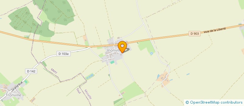 localisation de l'entreprise LES VIONV'LA  REZONVILLE-VIONVILLE