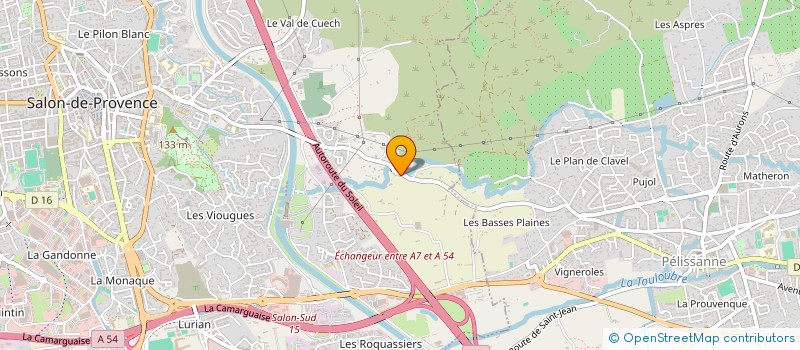 localisation de l'entreprise LES VIOUGUES à SALON-DE-PROVENCE
