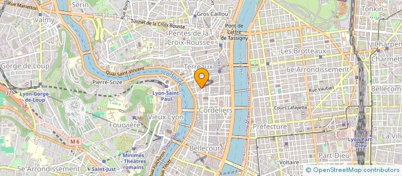 localisation de l'entreprise LES VIPERES SE PARFUMENT A LA VIOLETTE à LYON