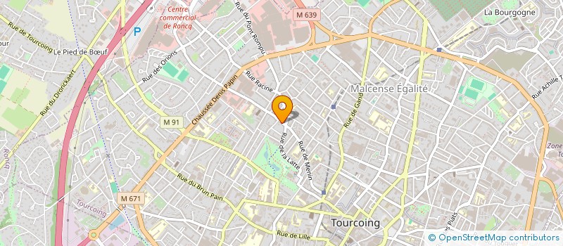 localisation de l'entreprise LES VISIONNAIRES DE L'IMAGINAIRE  TOURCOING