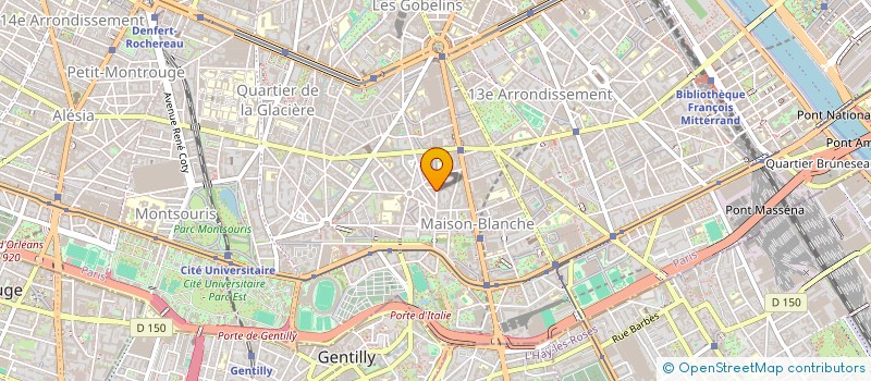 localisation de l'entreprise LES VISITES DE MAUD  PARIS