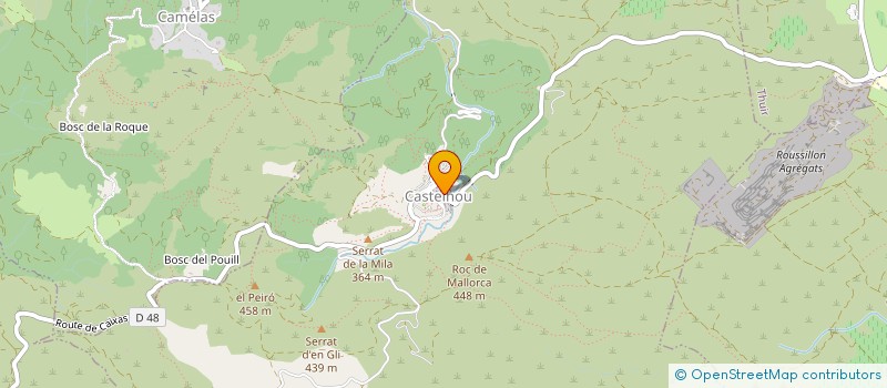 localisation de l'entreprise LES VISITEURS  CASTELNOU