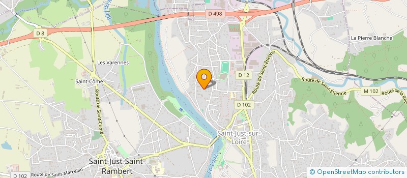 localisation de l'entreprise LES VITAUX  SAINT-ETIENNE