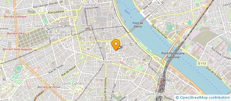 localisation de l'entreprise LES VIVANTS  BORDEAUX