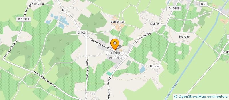 localisation de l'entreprise LES VIVIENNAIS  SAINT-VIVIEN-DE-MEDOC