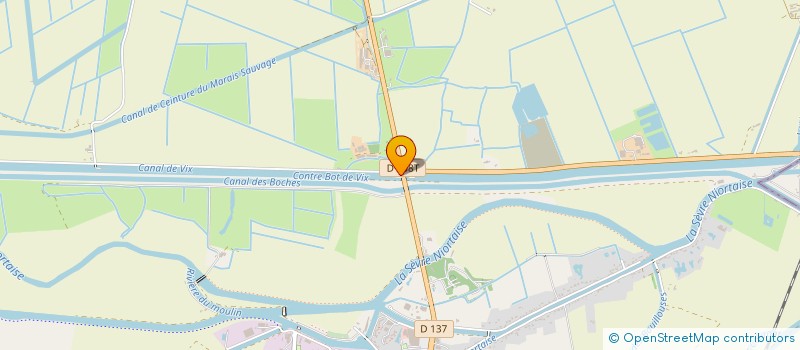 localisation de l'entreprise LES VIVIERS VENDEENS  MARANS