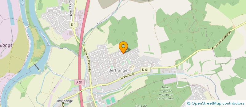 localisation de l'entreprise LES VIZITEURS  BERTRANGE