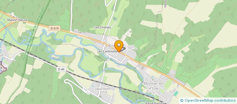 localisation de l'entreprise LES VOEUX FUTURS  COLOMBE-LA-FOSSE