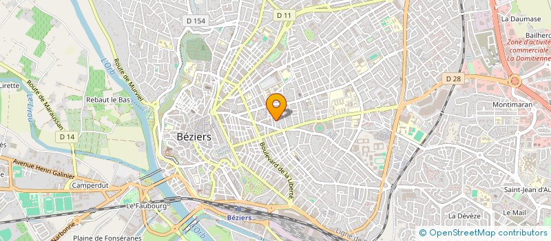 localisation de l'entreprise LES VOILES D'OR à MONTPELLIER