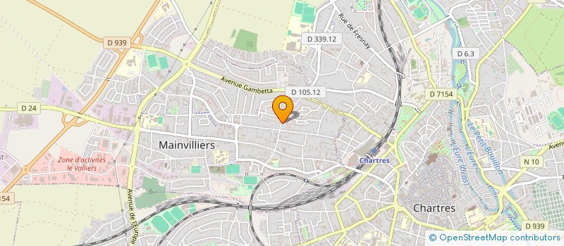 localisation de l'entreprise LES VOILES DE SAINT PAIR à MAINVILLIERS