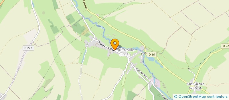 localisation de l'entreprise LES VOILES DU NORD  TOUFFREVILLE-SUR-EU