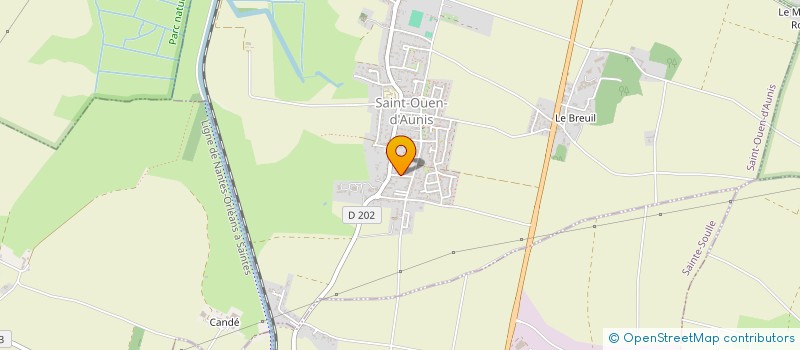 localisation de l'entreprise LES VOILES ROUGES  SAINT-OUEN-D'AUNIS