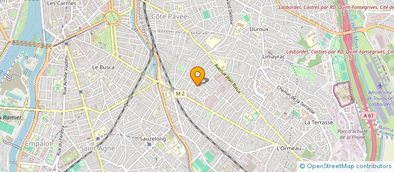 localisation de l'entreprise LES VOILES TOLOSANES à TOULOUSE
