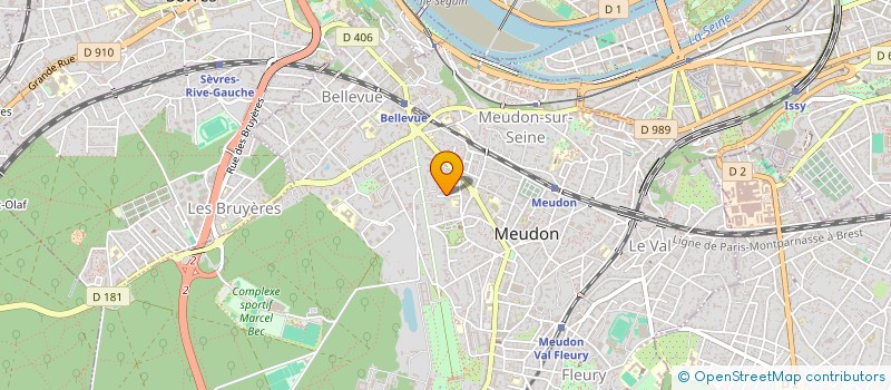 localisation de l'entreprise LES VOISINOUX à MEUDON