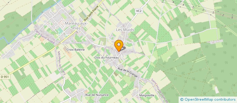 localisation de l'entreprise LES VOISINS DE ROLLING JUNE à MAREAU-AUX-PRES