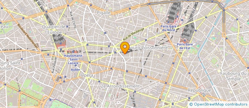 localisation de l'entreprise LES VOISINS DU 9EME  PARIS