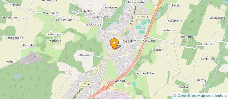 localisation de l'entreprise LES VOISINS VOLONTAIRES DE SAINT NOLFF ECOCITE à SAINT-NOLFF