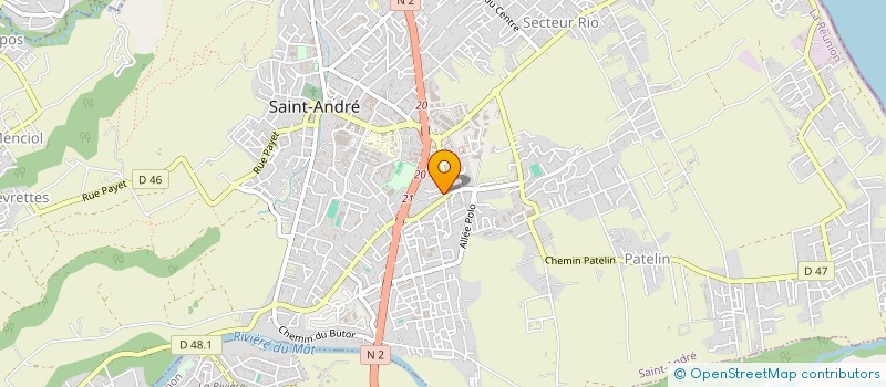 localisation de l'entreprise LES VOIX DE L'HORIZON à SAINT-ANDRE
