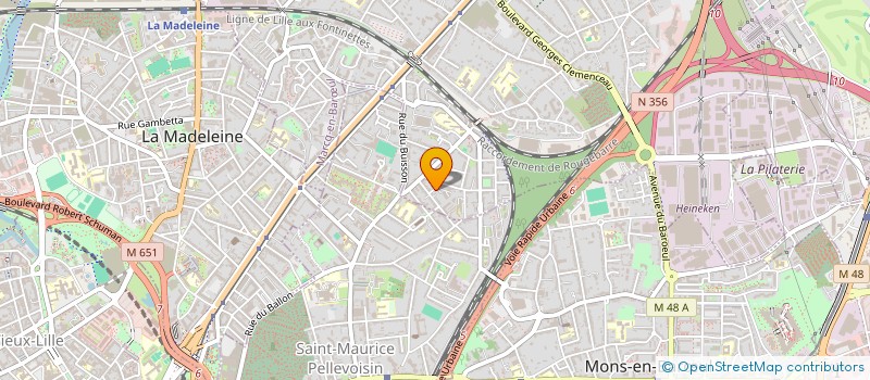 localisation de l'entreprise LES VOIX DE L' INSOLITE à MARCQ-EN-BARŒUL