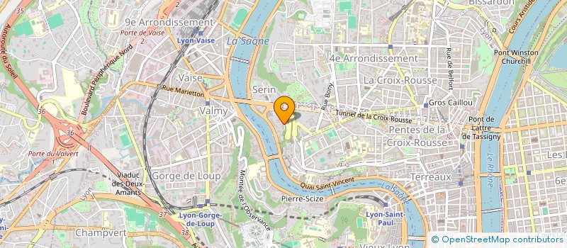 localisation de l'entreprise LES VOIX DE LA KIETUDE à LYON