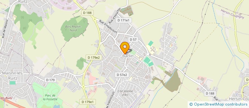 localisation de l'entreprise LES VOIX DE MAISNIL  MAISNIL-LES-RUITZ