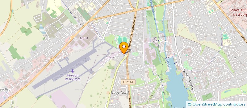 localisation de l'entreprise LES VOIX DU CHAUDRON  TROUY