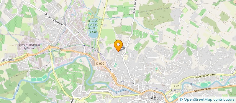 localisation de l'entreprise LES VOIX DU LUPUS à APT