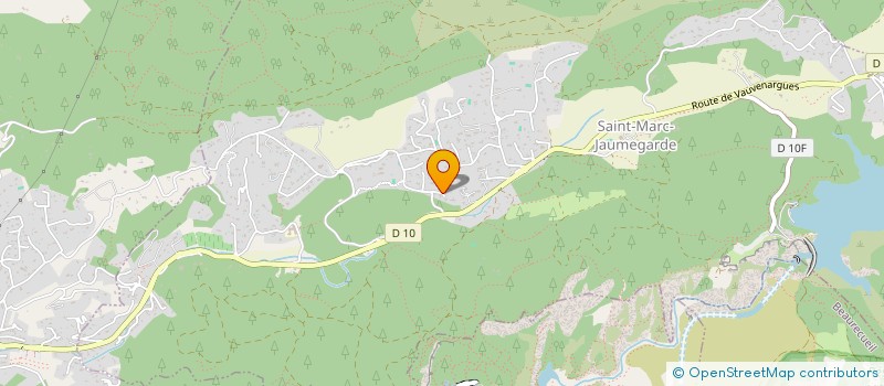 localisation de l'entreprise LES VOIX DU NIL  SAINT-MARC-JAUMEGARDE