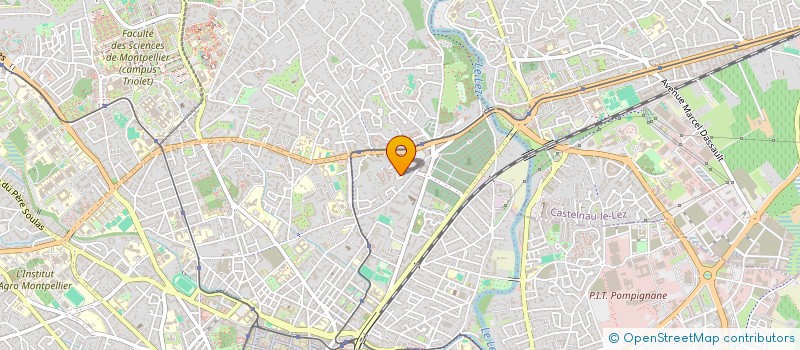 localisation de l'entreprise LES VOIX DU VENT à MONTPELLIER