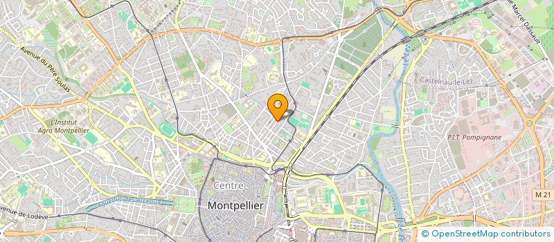 localisation de l'entreprise LES VOIX LACTEES à MONTPELLIER