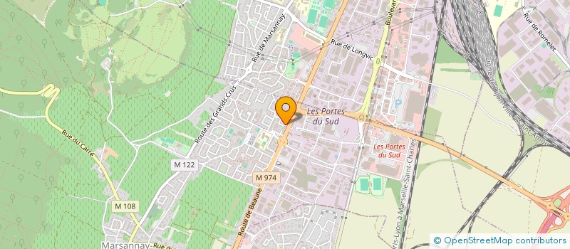 localisation de l'entreprise LES VOIX LACTEES à MARSANNAY-LA-COTE
