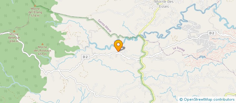 localisation de l'entreprise LES VOIX LIEES  GROS-MORNE