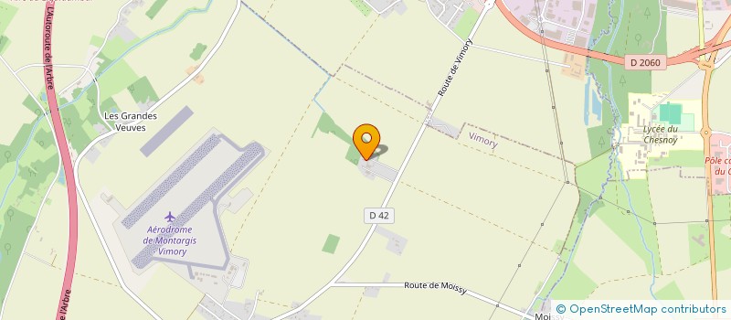 localisation de l'entreprise LES VOLAILLES DES FONTAINES à CORTRAT