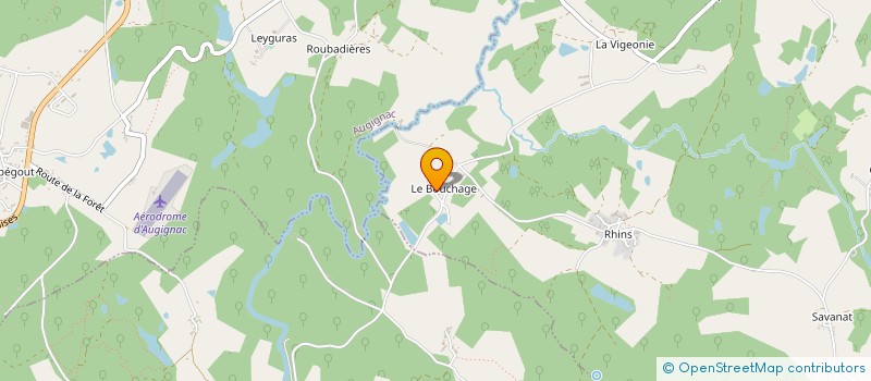 localisation de l'entreprise LES VOLAILLES DU NONTRONNAIS à NONTRON