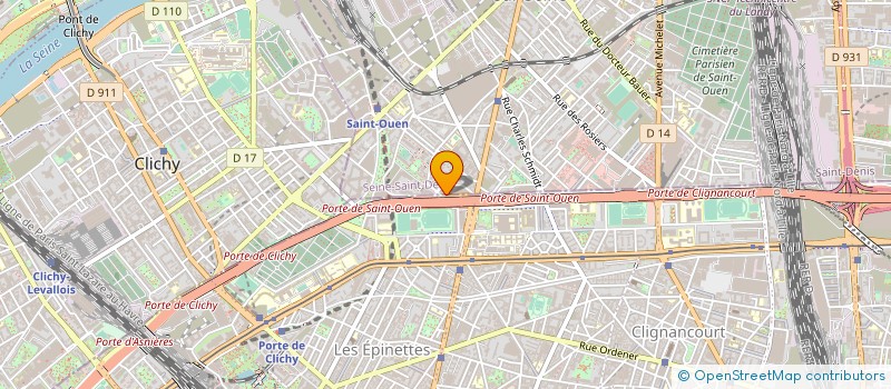 localisation de l'entreprise LES VOLANTS à PARIS