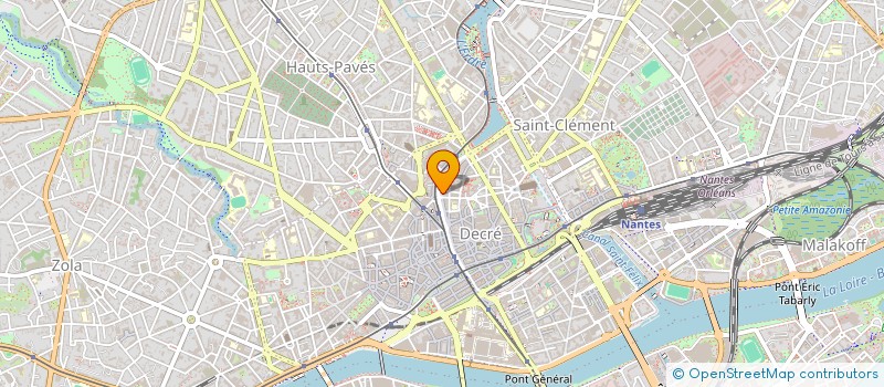 localisation de l'entreprise LES VOLEURS DE PARATONNERRE à NANTES