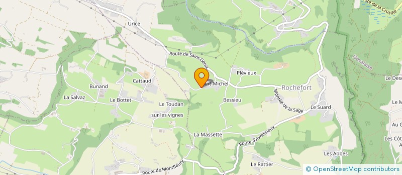 localisation de l'entreprise LES VOLS DE MANDRIN  ROCHEFORT