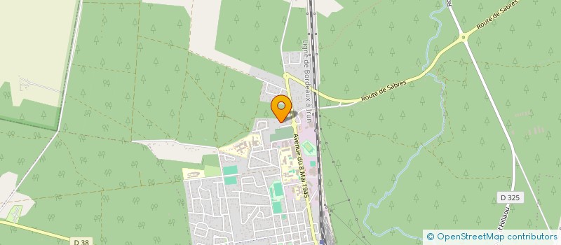 localisation de l'entreprise LES VOLUBILIS  MORCENX-LA-NOUVELLE