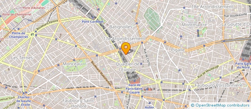 localisation de l'entreprise LES VOYAGES DE THYBUS  PARIS