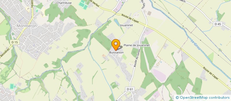 localisation de l'entreprise LES VOYAGEURS DU GOUT à LAPEYROUSE-FOSSAT