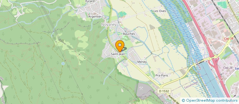 localisation de l'entreprise LES VOYAGEURS DU MONDE à NOYAREY