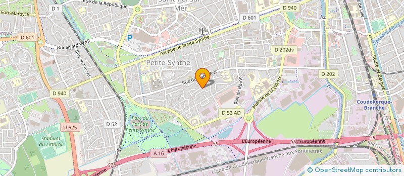 localisation de l'entreprise LES VOYAGEURS DU MONDE VRAI à DUNKERQUE