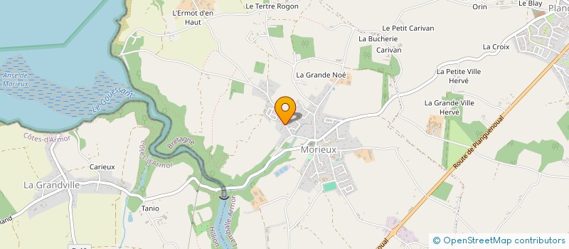 localisation de l'entreprise LES VOYAGEURS IMMOBILES à LAMBALLE-ARMOR