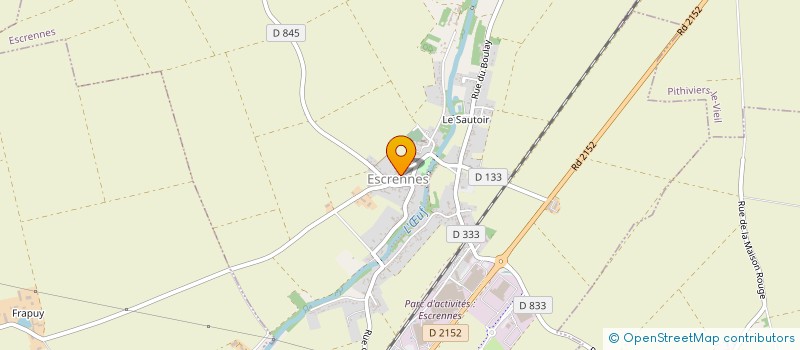 localisation de l'entreprise LES VRIGNOIS à ESCRENNES