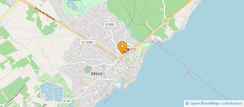 localisation de l'entreprise LES WEB TV DU SUD à MEZE