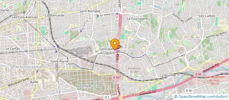 localisation de l'entreprise LES WIKI'S  MARSEILLE