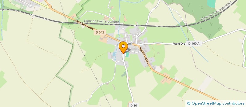 localisation de l'entreprise LES WINNER'S DE BAZUEL  BAZUEL