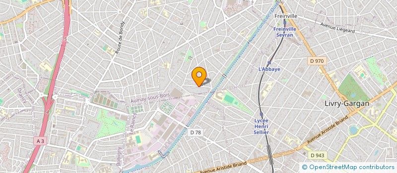 localisation de l'entreprise LES WOLFFIES à AULNAY-SOUS-BOIS